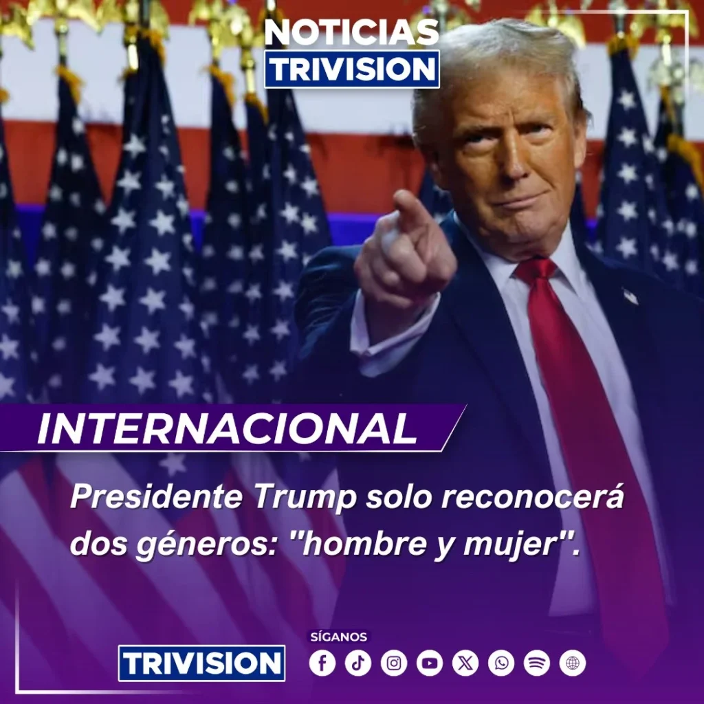 Trump revierte políticas de género