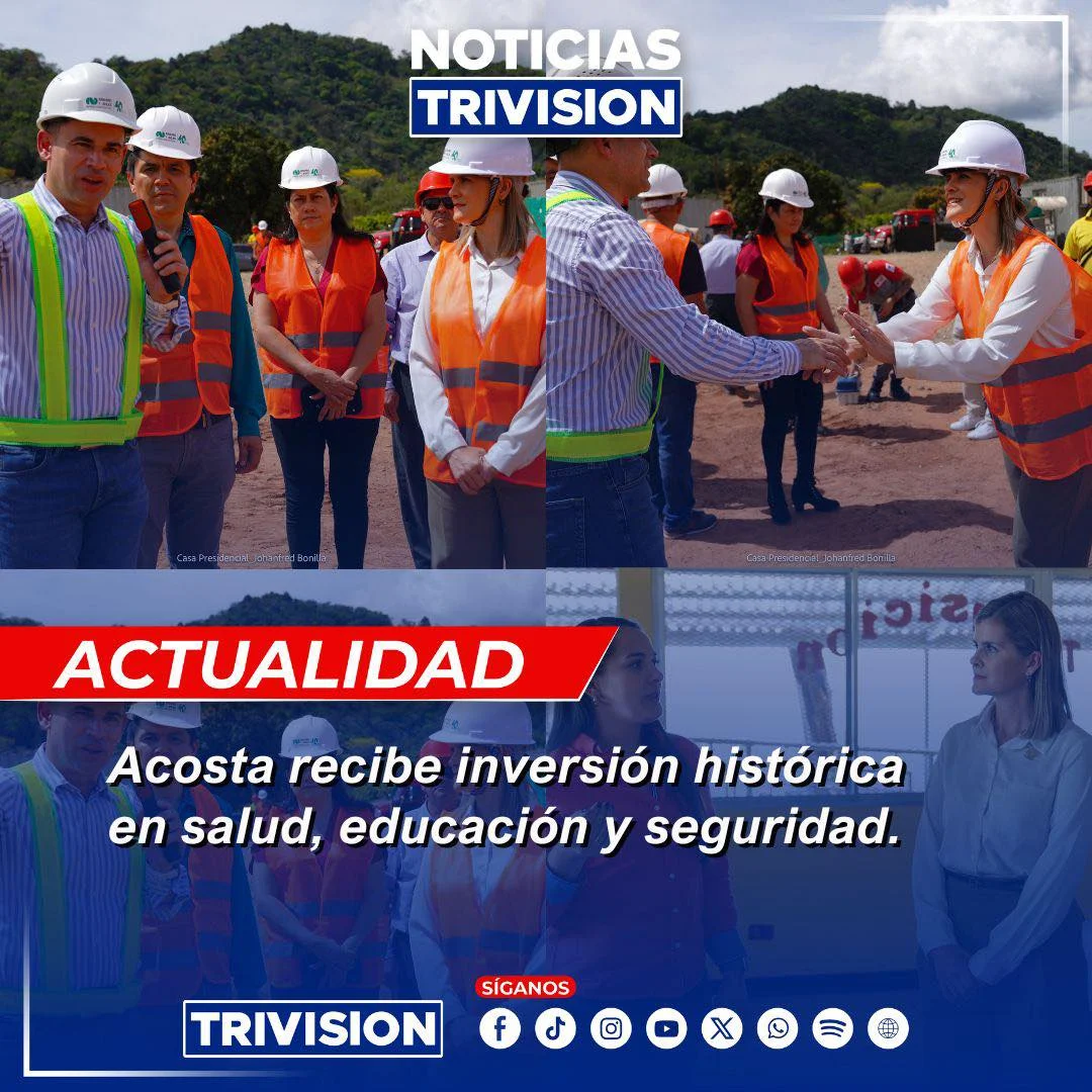 Gobierno invierte más de 9 mil millones en proyectos en Acosta