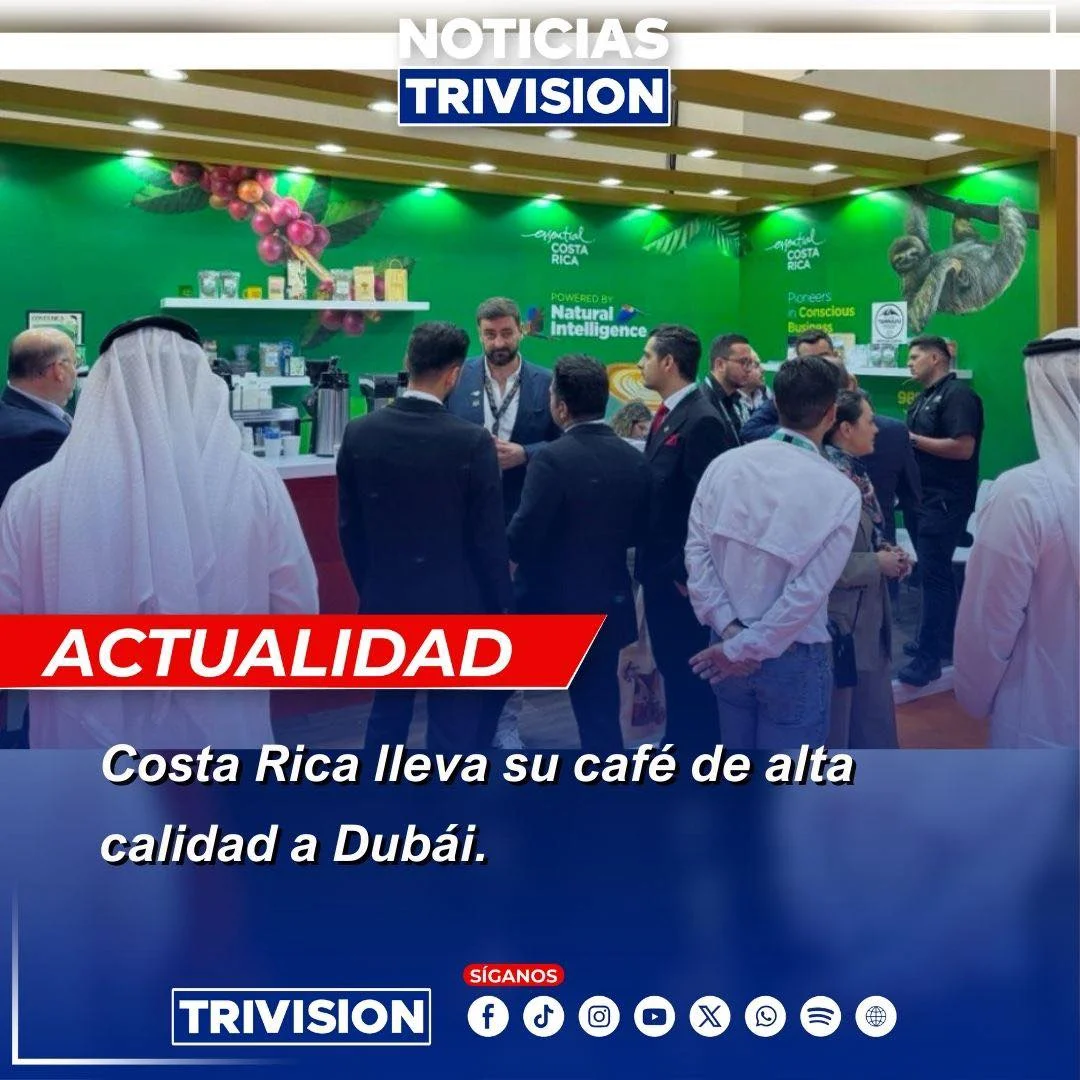 Café costarricense brilla en World of Coffee Dubai 2025