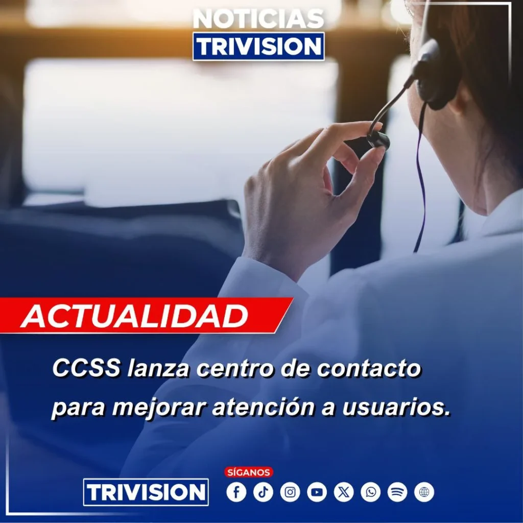 Centro de llamadas CCSS EDUS y citas médicas