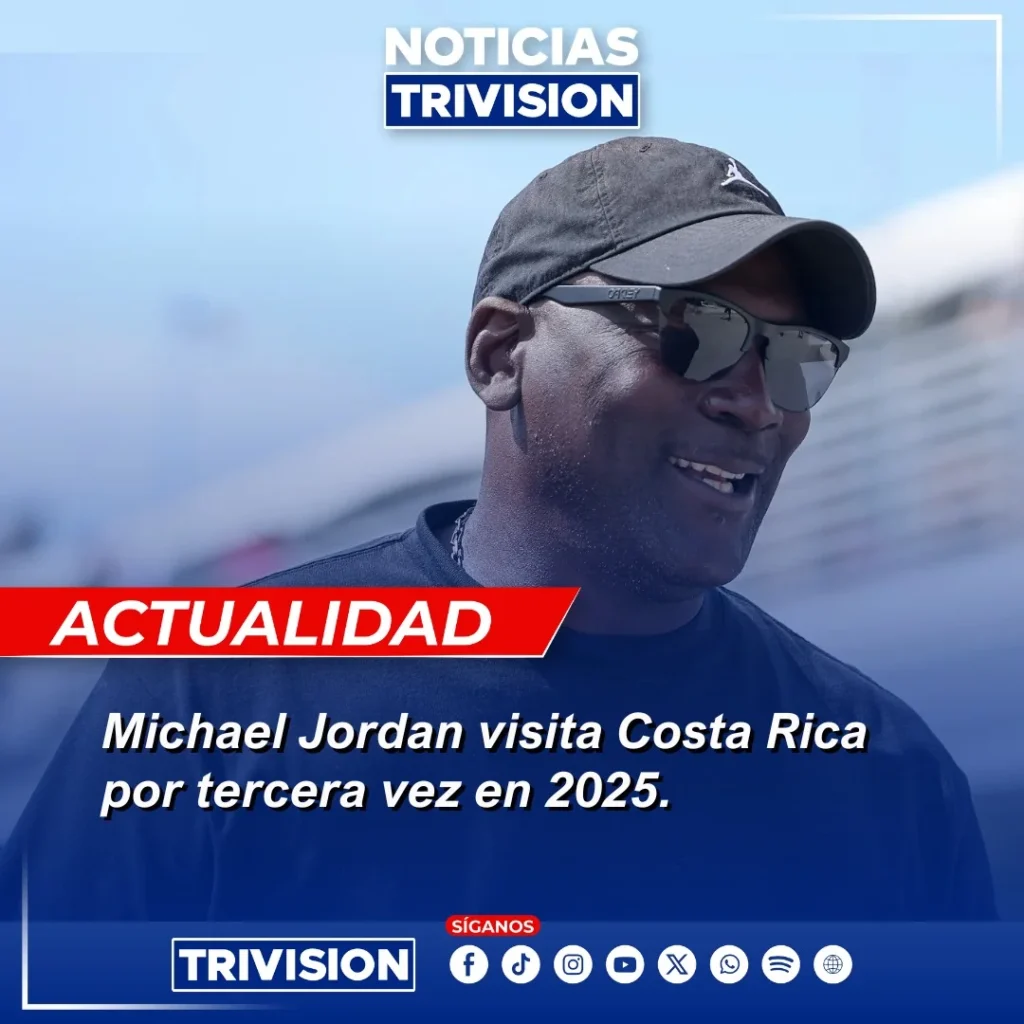 Michael Jordan visita Costa Rica