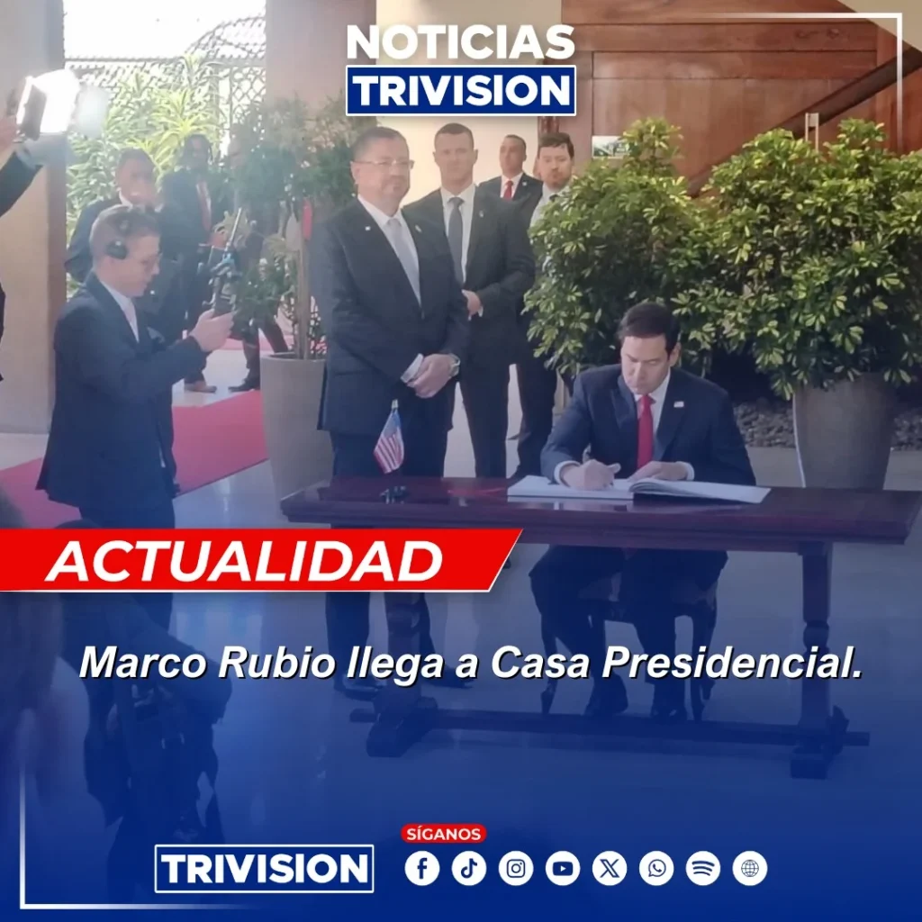 reunión entre Rodrigo Chaves y Marco Rubio