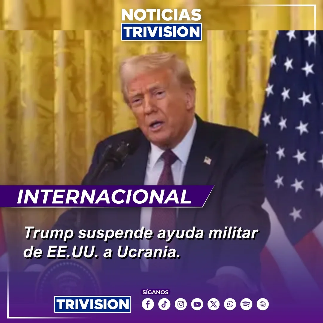Trump suspendió ayuda militar a Ucrania tras reunión con Zelensky