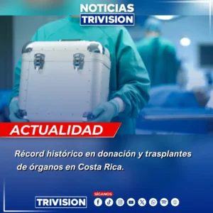 récord en trasplantes de órganos Costa Rica