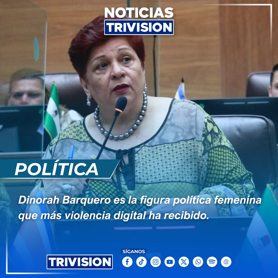 Dinorah Barquero lidera en violencia digital contra figuras políticas femeninas