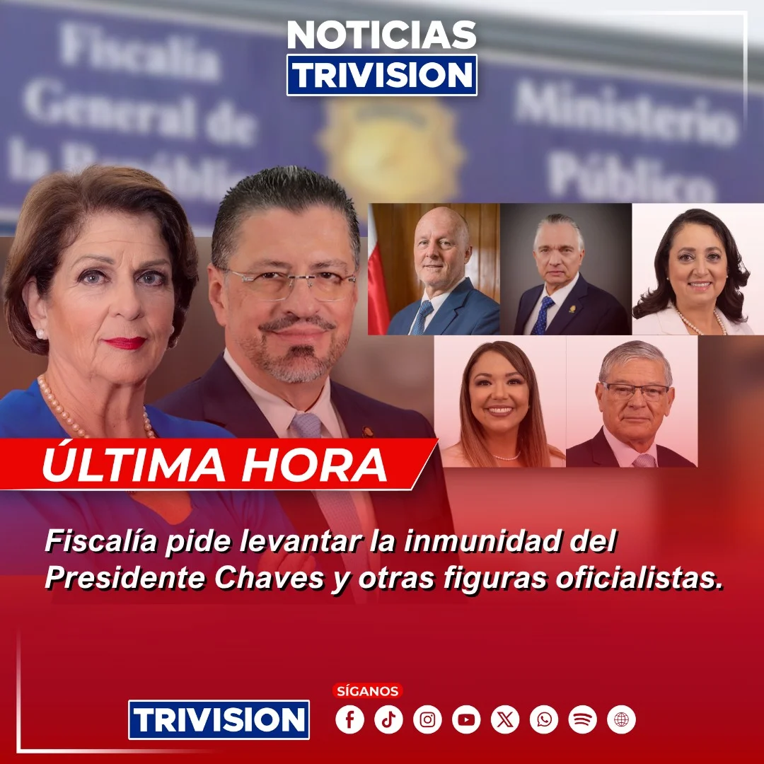 Fiscalía acusa a Rodrigo Chaves y pide juicio por financiamiento ilícito