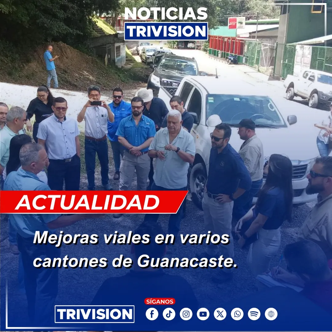 MOPT y CONAVI impulsan mejoras viales en Abangares, Monteverde y Tilarán