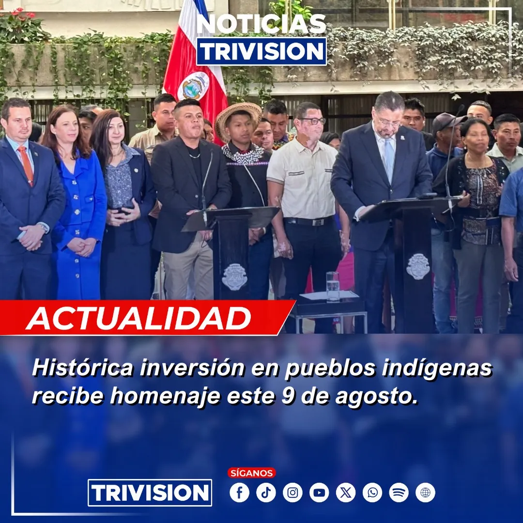 Gobierno destaca inversión de ₡400 mil millones en pueblos indígenas