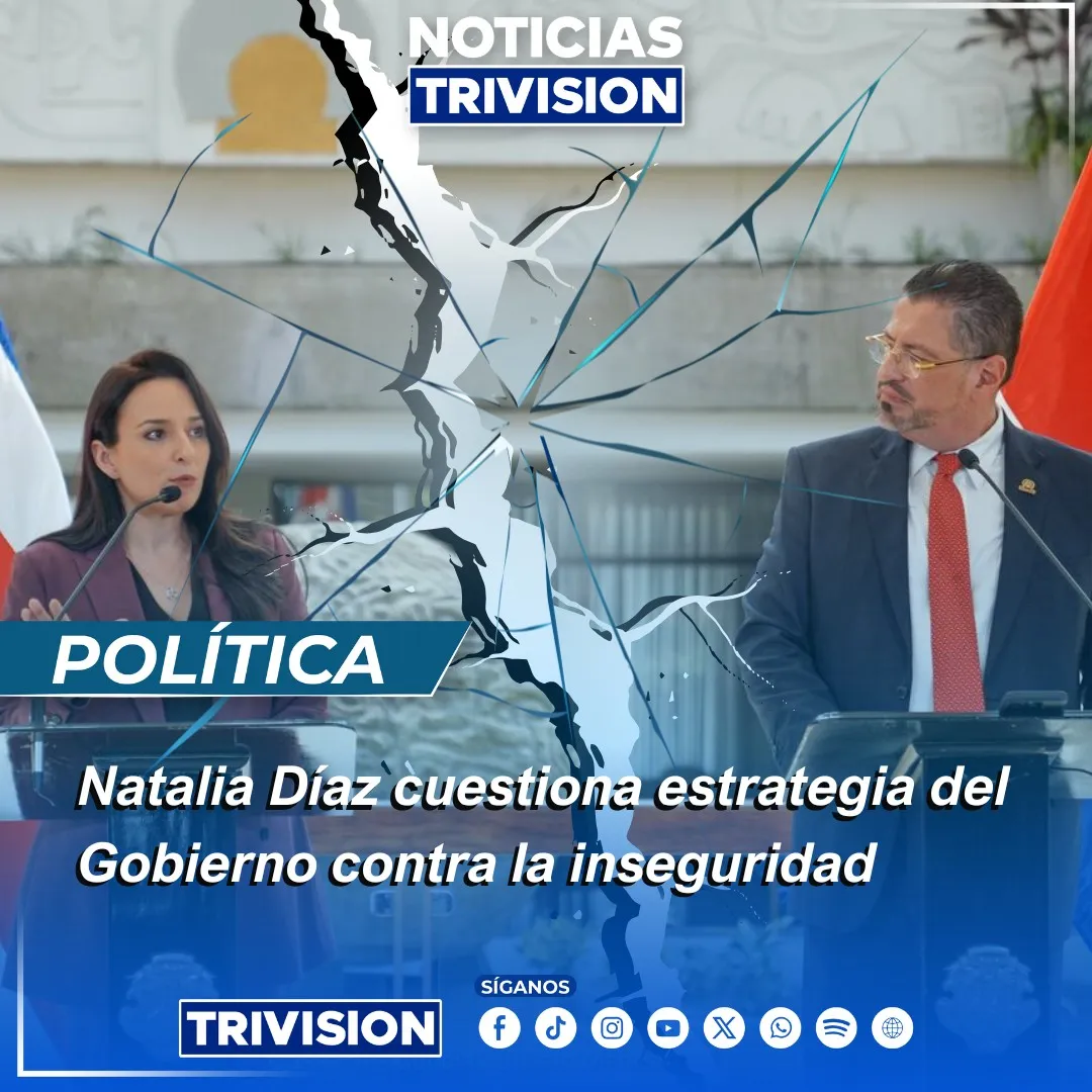 Natalia Díaz critica al Gobierno y afirma que la seguridad es responsabilidad del Presidente