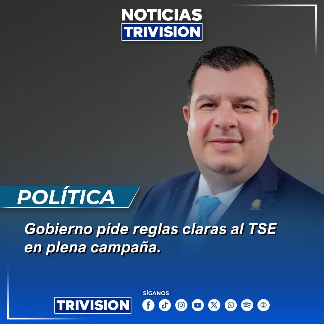 Arnold Zamora consulta TSE sobre transmisiones del Ejecutivo