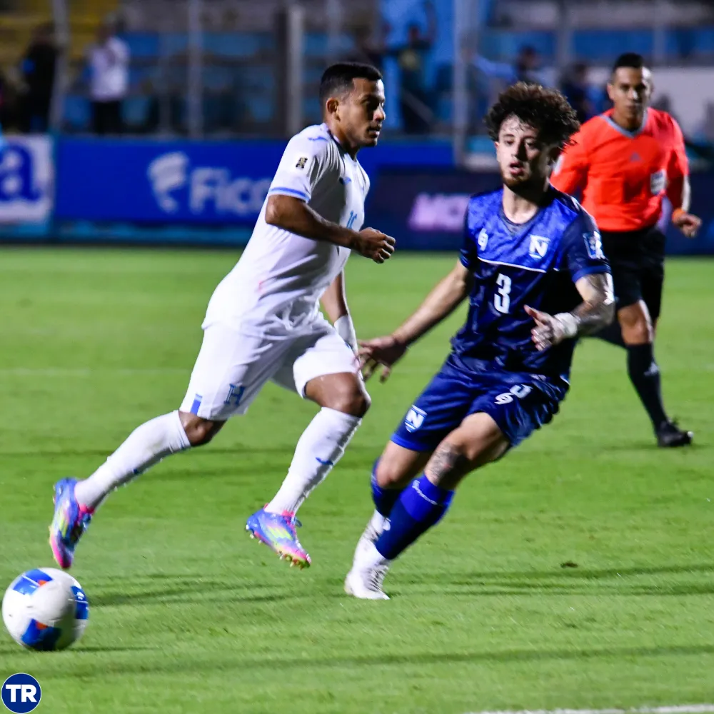Honduras vence a Nicaragua y toma el liderato del Grupo C