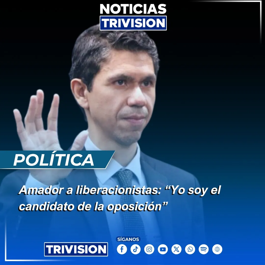 Luis Amador se proclama el verdadero líder opositor