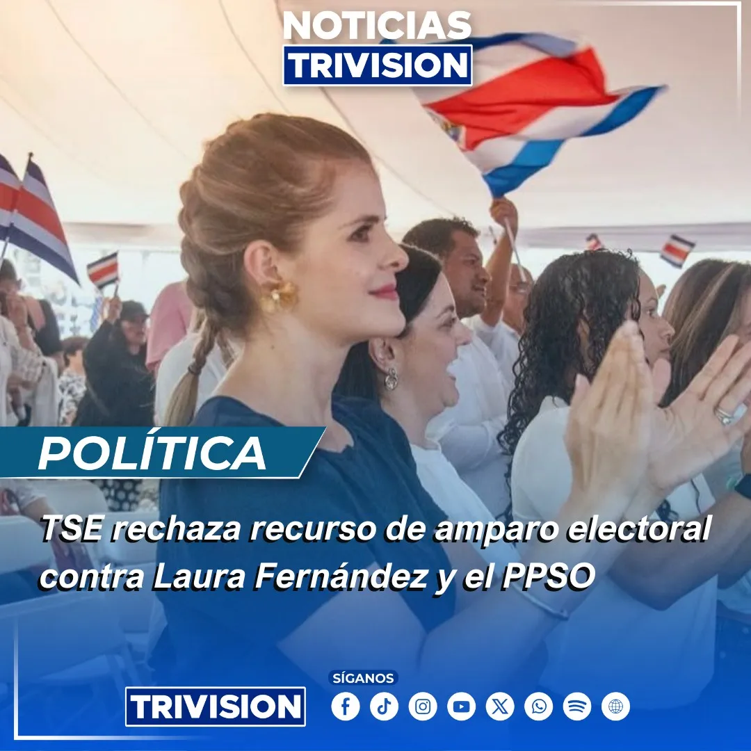 TSE rechaza recurso de amparo contra Laura Fernández