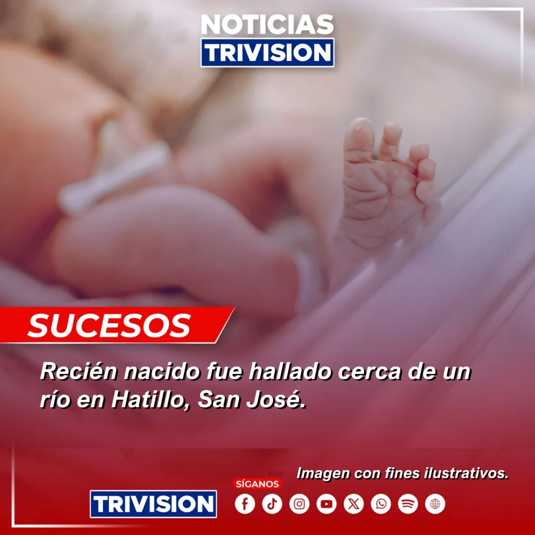Bebé recién nacido encontrado en Hatillo