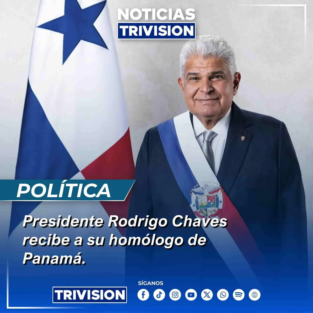 Visita oficial de José Raúl Mulino en Costa Rica