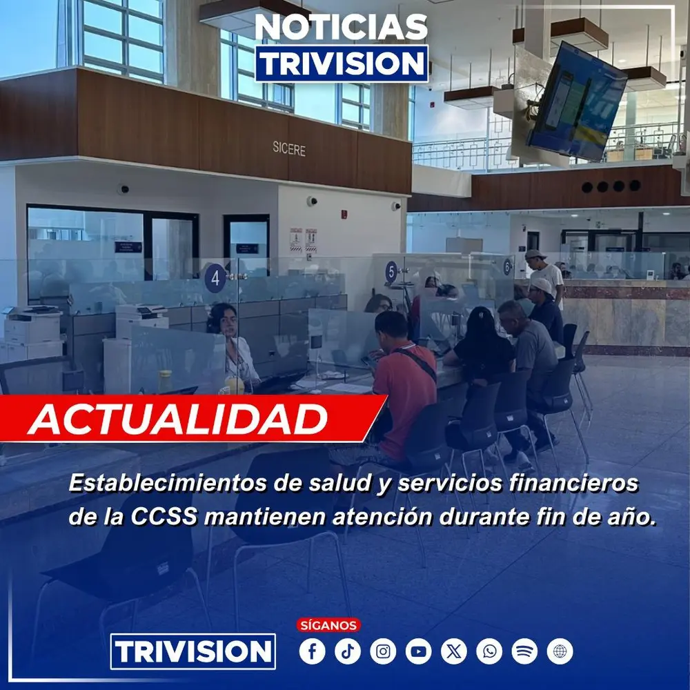 CCSS mantendrá servicios de salud operativos en fin de año, salvo festivos