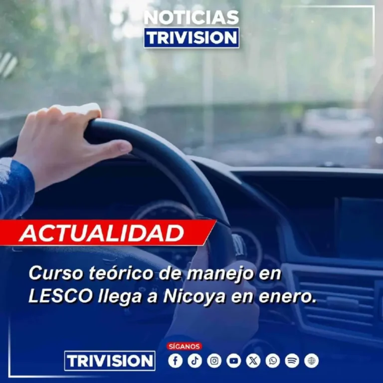 Curso de Licencia de Conducir en Lenguaje de Señas para Sordos en Guanacaste