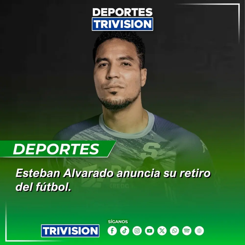 Esteban Alvarado anuncia su retiro del fútbol profesional