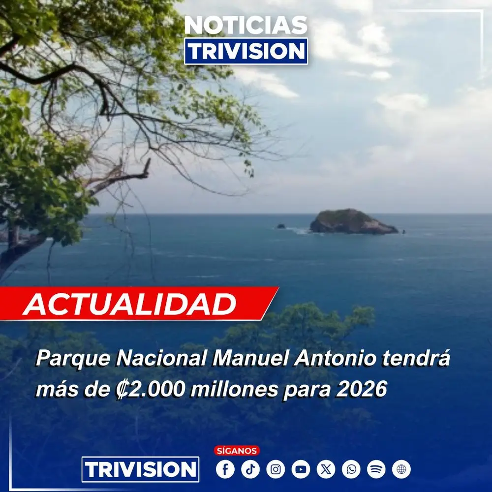 Parque Nacional Manuel Antonio aprueba presupuesto de ₡2.000 millones para 2026