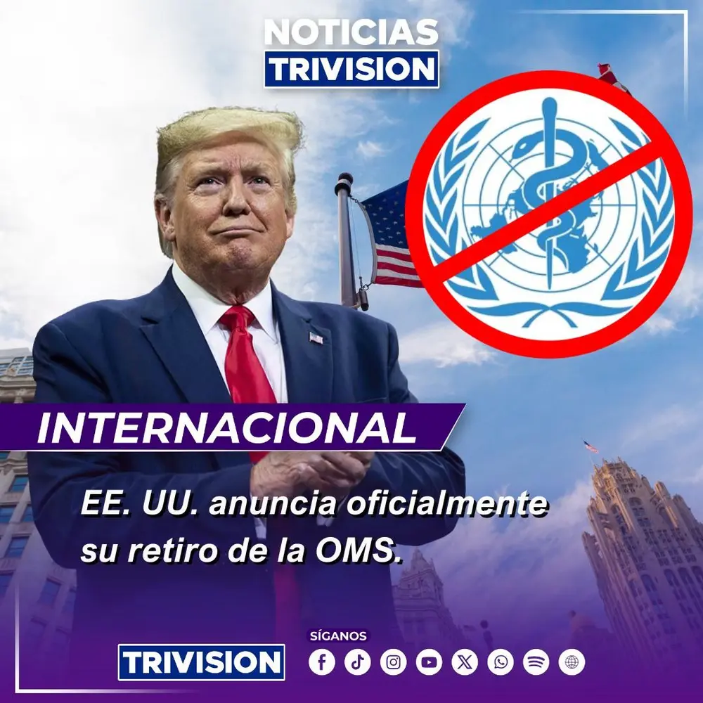 Estados Unidos se retira de la OMS: Consecuencias en salud pública global