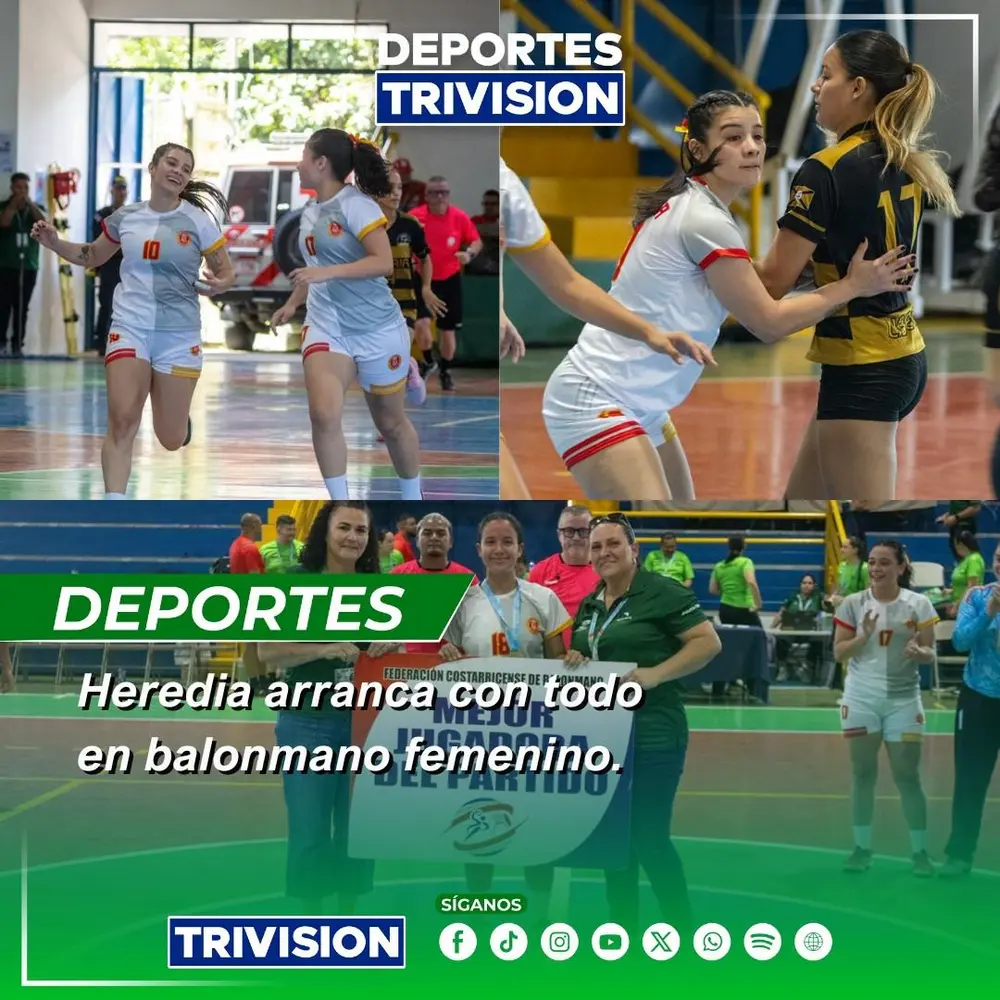 Heredia inicia los Juegos Nacionales 2026 con contundente victoria 26-9 sobre Liberia