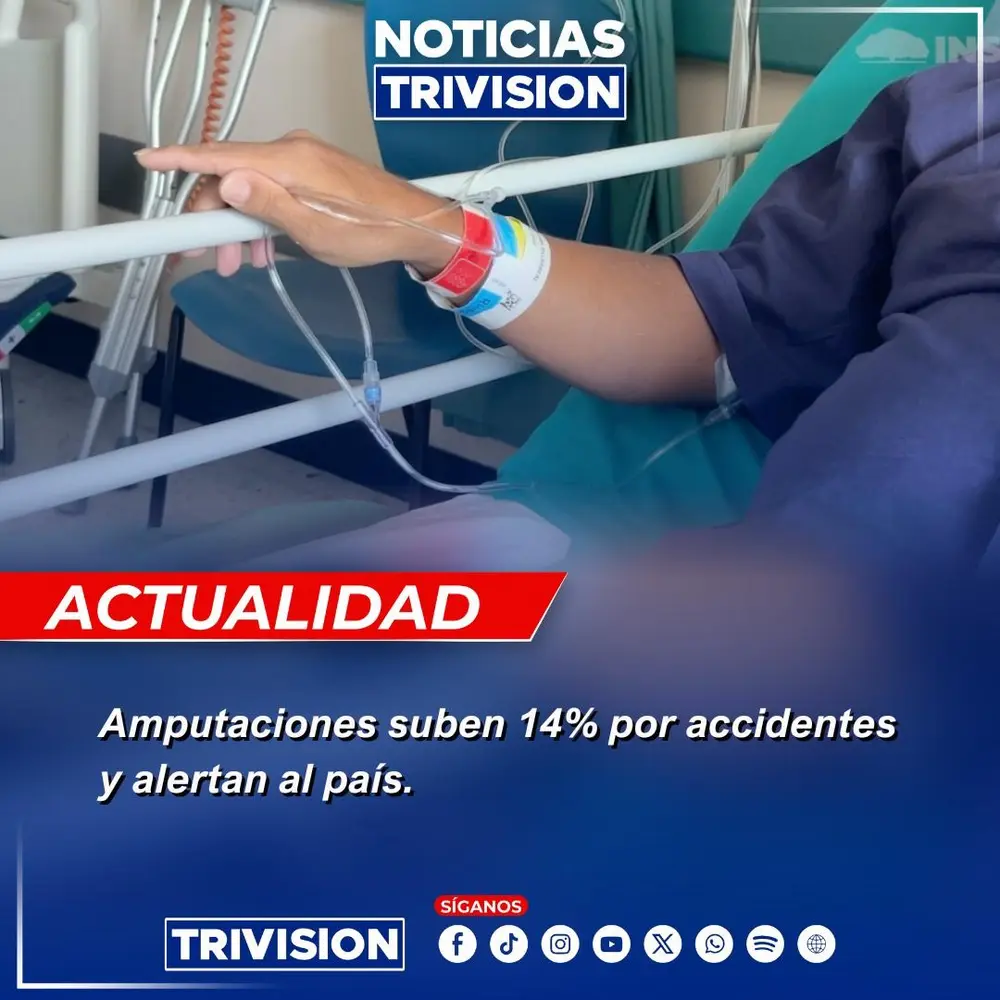 Instituto Nacional de Seguros reporta un aumento del 14% en amputaciones en 2025