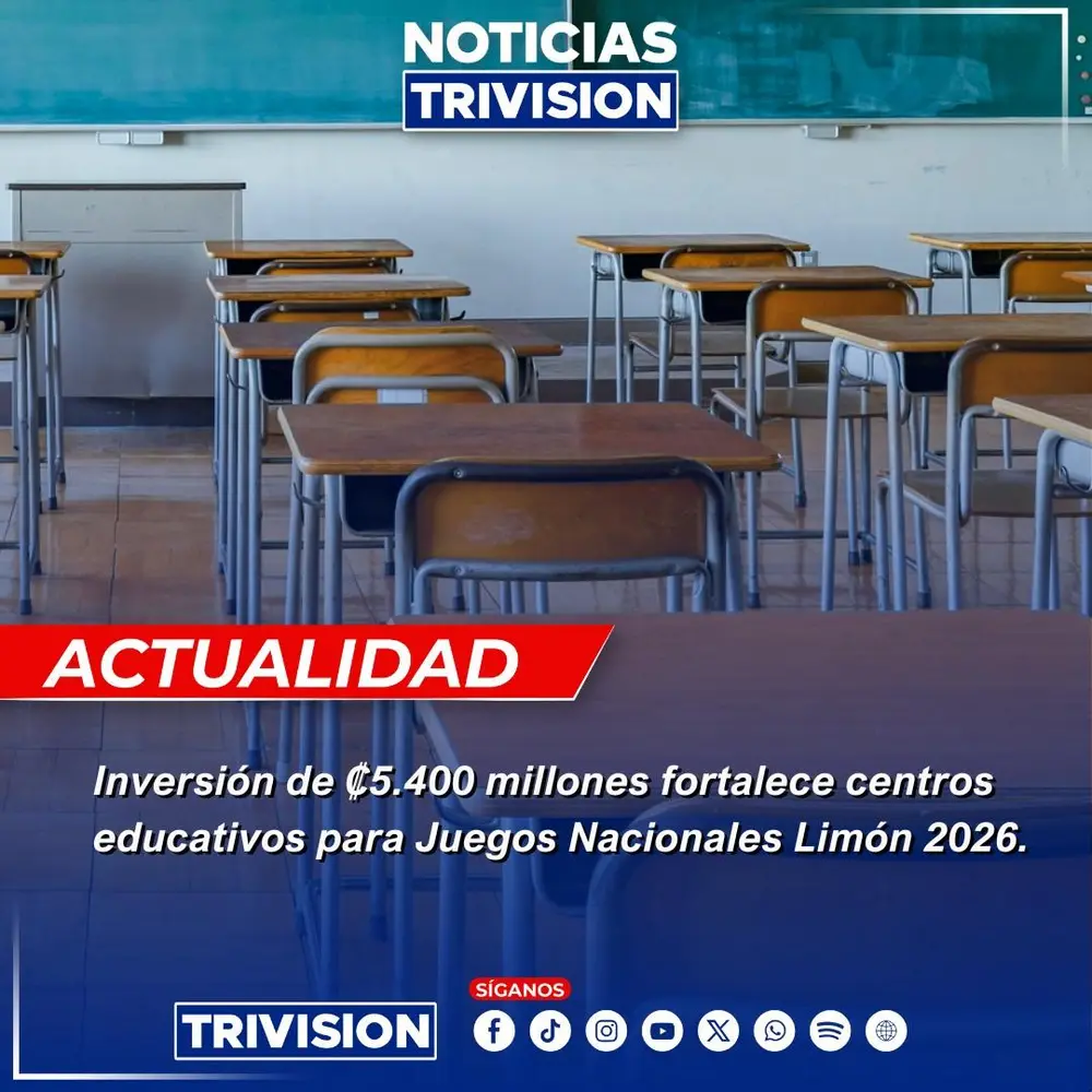 Inversión de ₡5.400 millones transforma 19 centros educativos en Limón