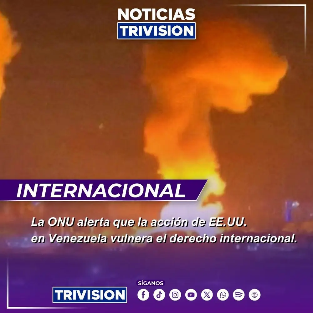 La ONU alerta sobre la captura de Nicolás Maduro por EE.UU. y sus implicaciones en Venezuela