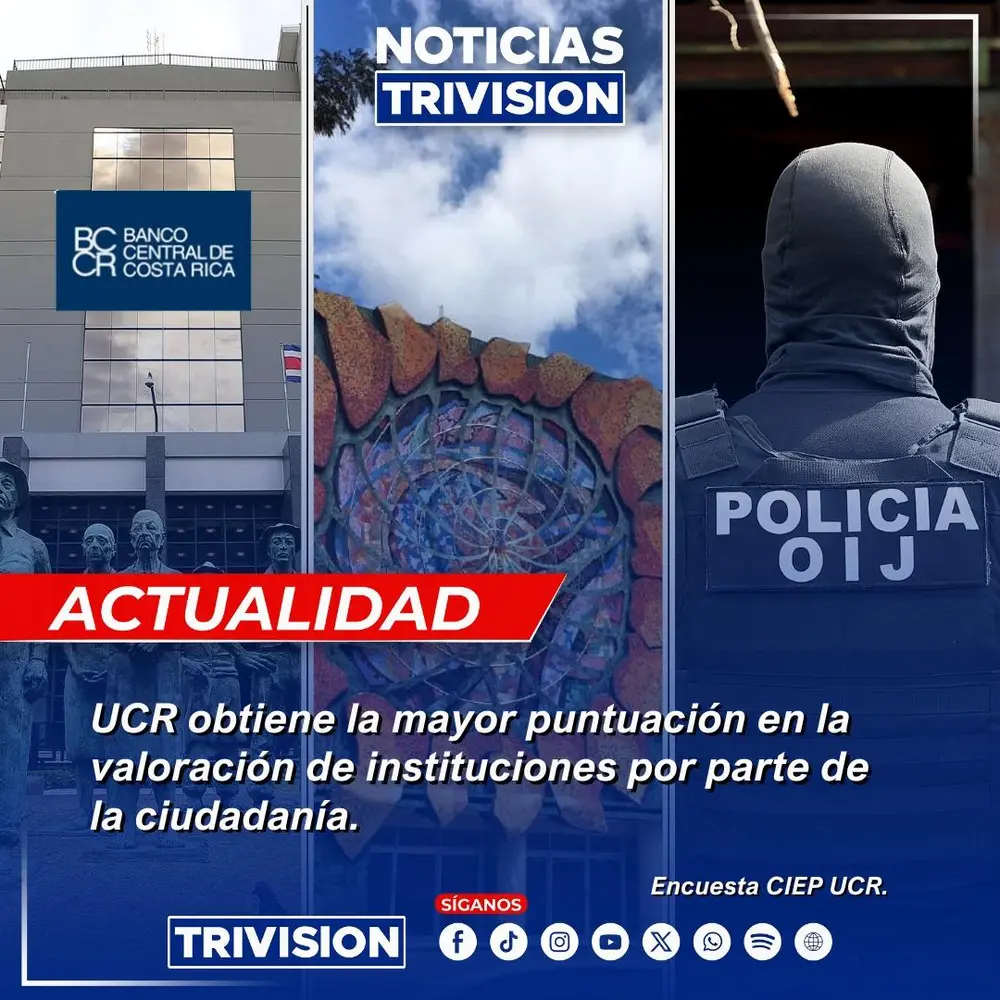 La Universidad de Costa Rica lidera la valoración ciudadana con un 8,2 en encuesta del CIEP-UCR