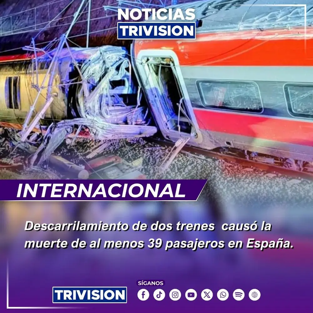 Tragedia en Adamuz: Descarrilamiento de trenes deja 39 muertos y 73 heridos