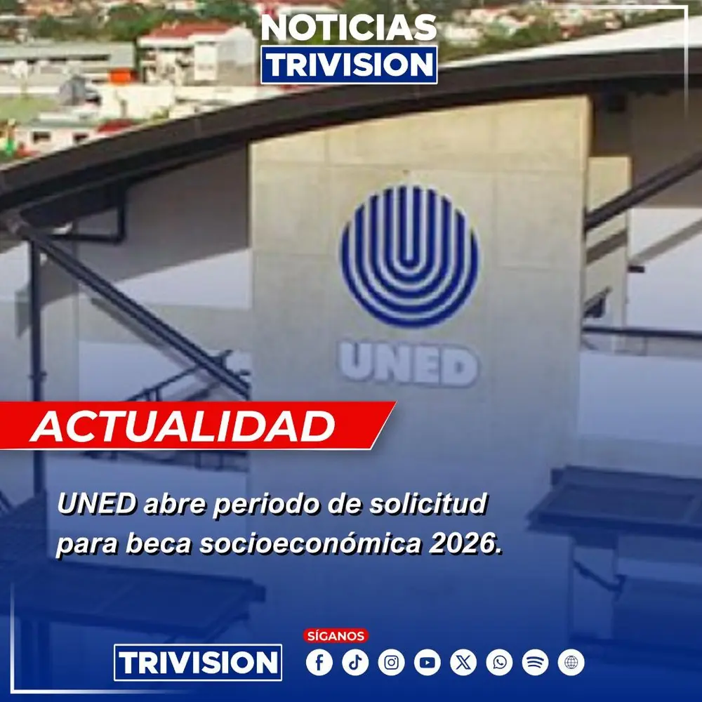 UNED abre periodo de solicitud para beca socioeconómica del 29 al 31 de enero de 2026