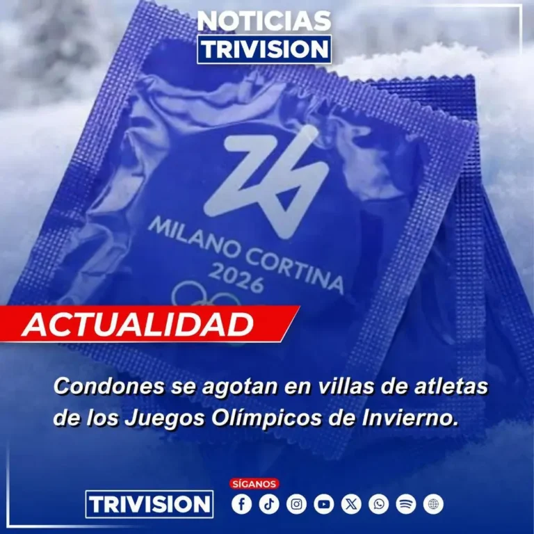Condones gratuitos para atletas se agotan en días en Juegos Olímpicos Milano-Cortina 2026