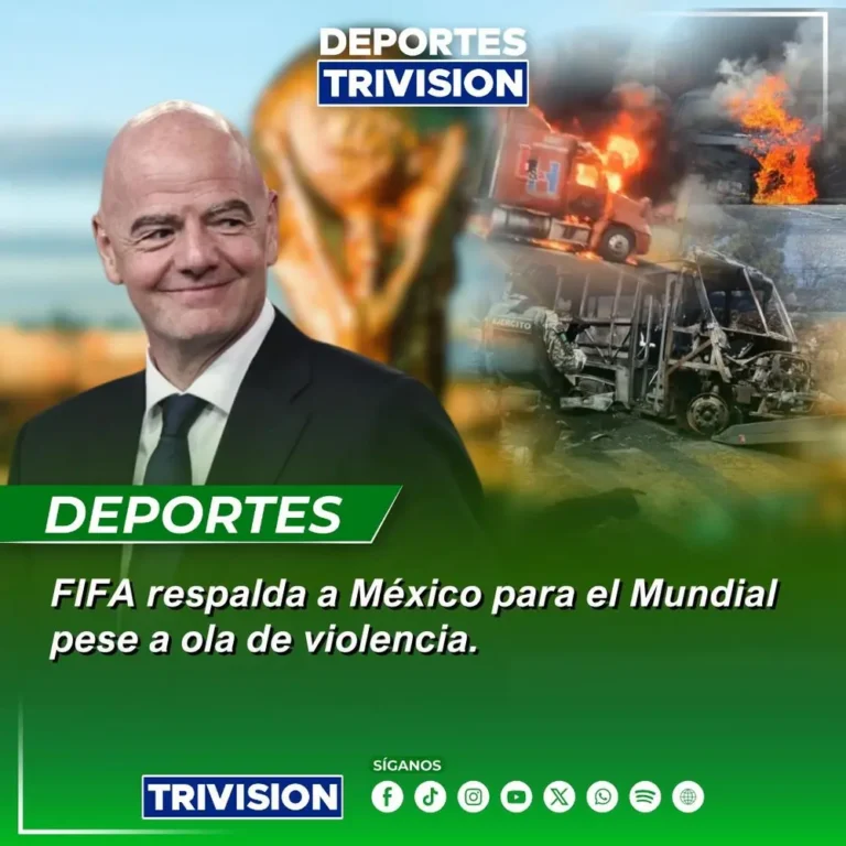 Confianza total de la FIFA en México para organizar el Mundial a pesar de la violencia