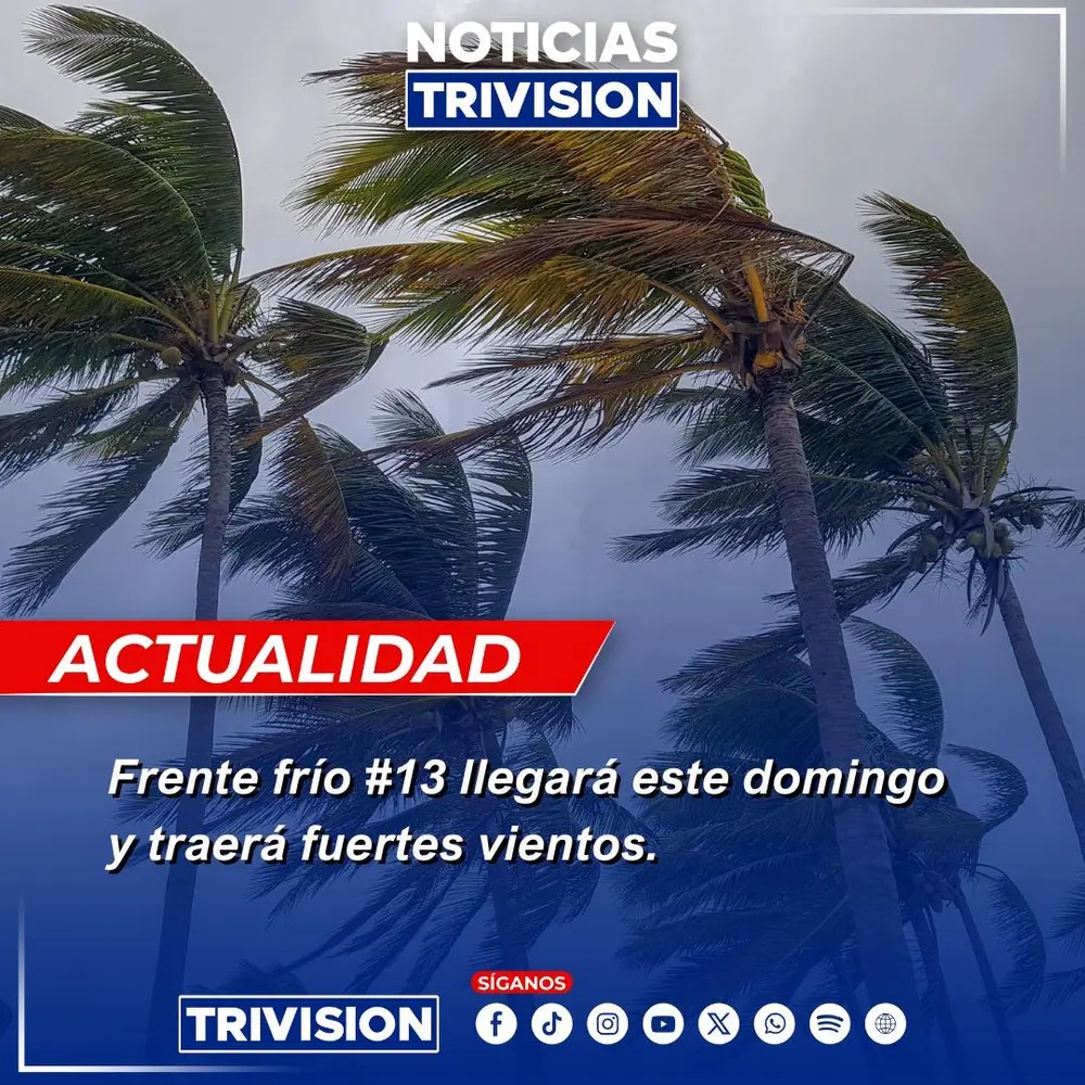 Empuje frío #13 traerá fuertes vientos y lluvias a Costa Rica este 1 de febrero