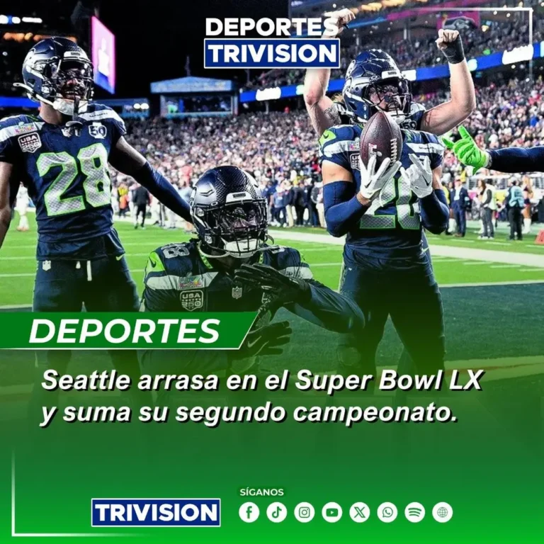 Los Seahawks dominan a los Patriots y conquistan su segundo Super Bowl LX en la historia