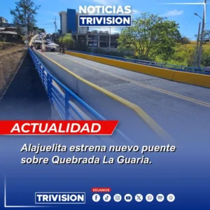 Alajuelita estrena puente de 45 m que une Juan Pablo II y La Guaria.webp