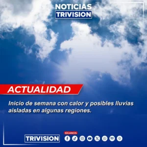 Ambiente caluroso y probabilidad de aguaceros aislados para este lunes en Costa Rica.webp