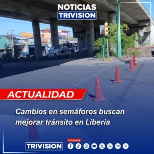 Autoridades ajustan semáforos en Purdy, Liberia para fluidez vial.webp