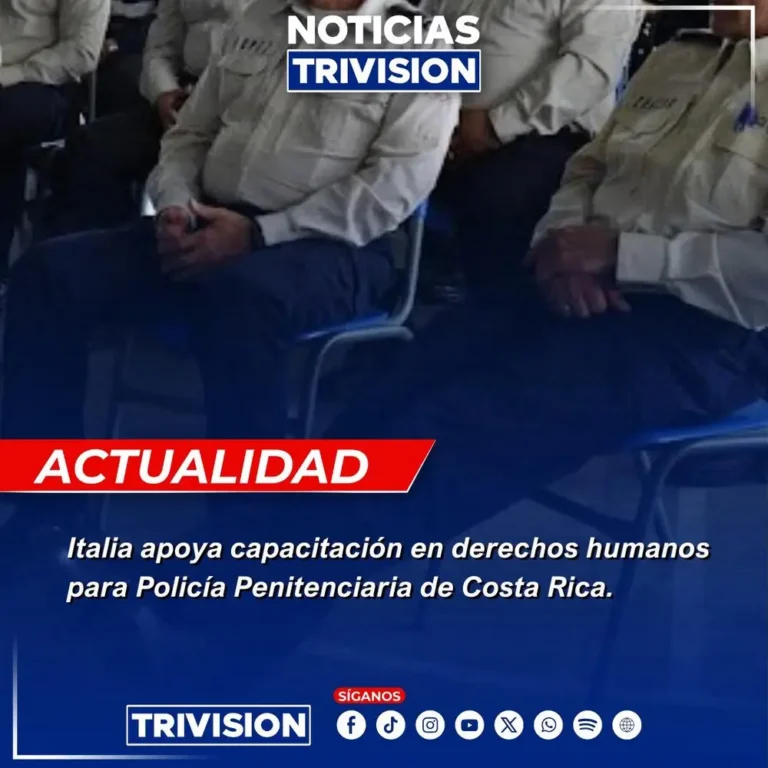 Capacitan a Policía Penitenciaria en derechos humanos con Italia y IDLO