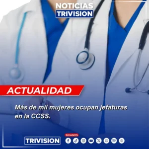 Crecimiento del liderazgo femenino en la CCSS: 54% de jefaturas son mujeres.webp