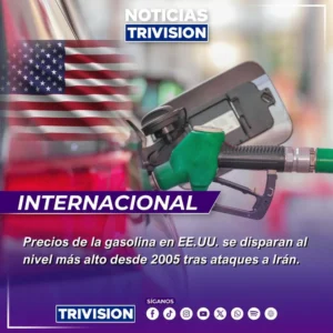 El precio de la gasolina en EE. UU. sube 11 centavos, alcanzando $3.11 por galón, tras tensiones en Medio Oriente..webp