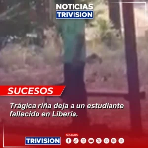 Riña entre estudiantes del IPEC de Liberia termina en fatalidad por arma blanca.webp
